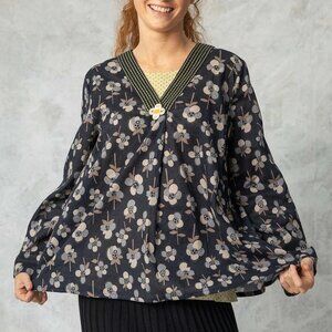 “Andes” blouse in organic cotton | New
